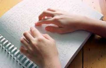 Reading Braile image